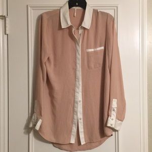 Free People Button Up